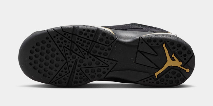 MVP 92 Grade School Basketball Shoes (Black/Metallic Gold/Sail)