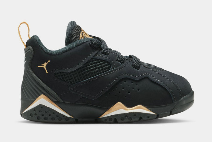 MVP 92 Infant Toddler Basketball Shoes ( Black/Metallic Gold/Sail)