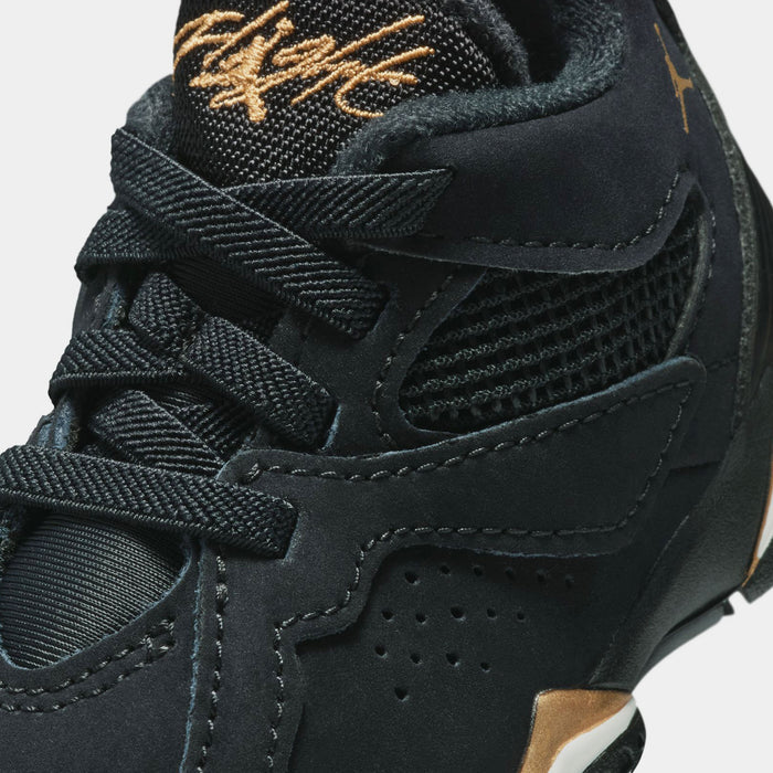 MVP 92 Infant Toddler Basketball Shoes ( Black/Metallic Gold/Sail)