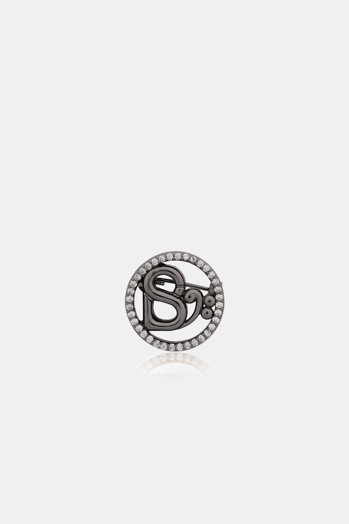 Nada Brooch Package - Hematite