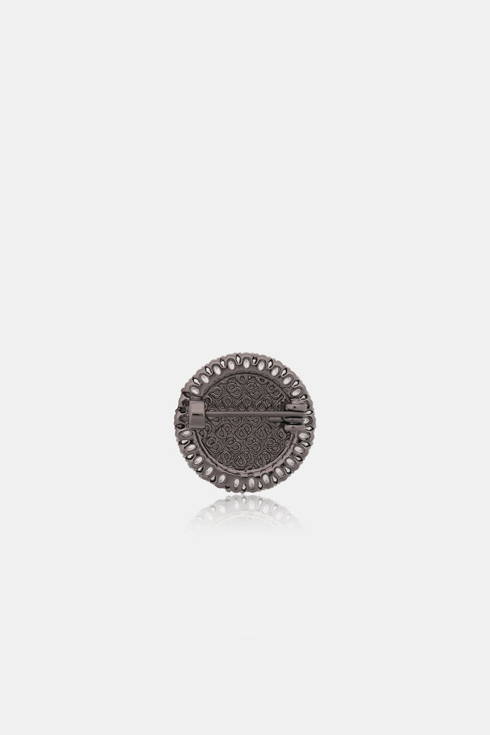 Nada Brooch Package - Hematite