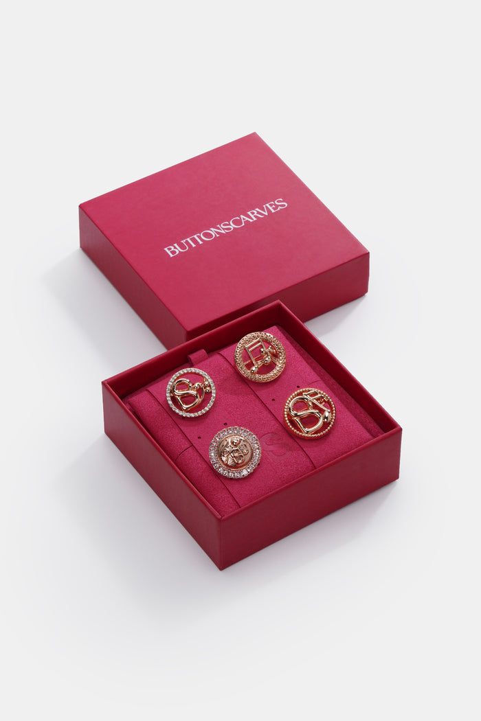 Nada Brooch Package - Rose Gold