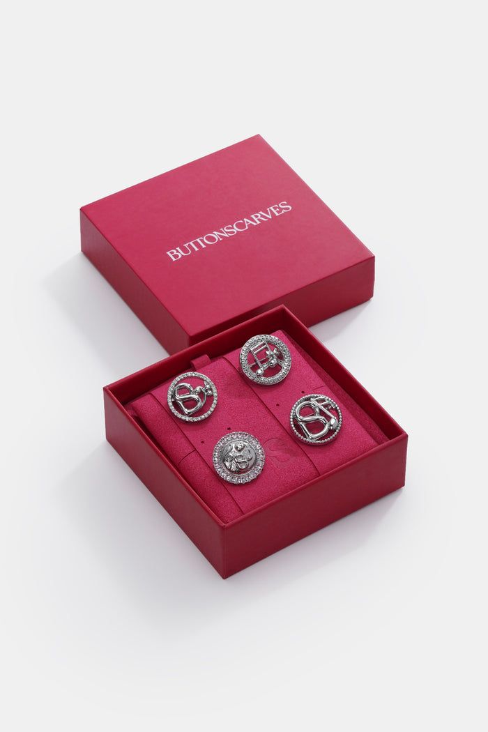 Nada Brooch Package - Silver