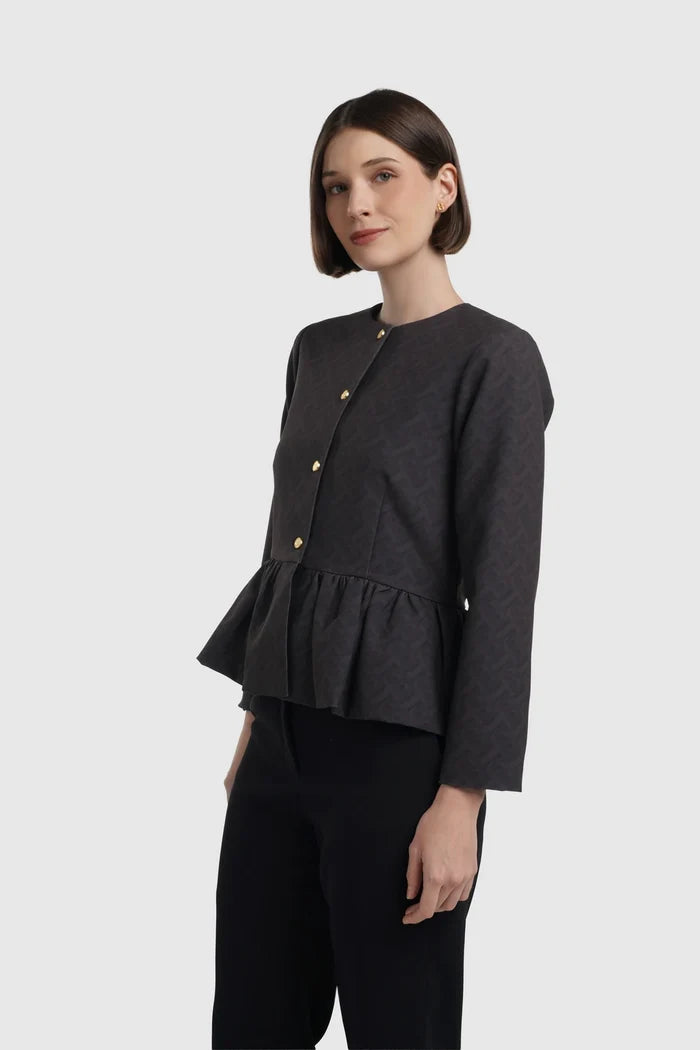Nadlyne Outer - Dark Brown