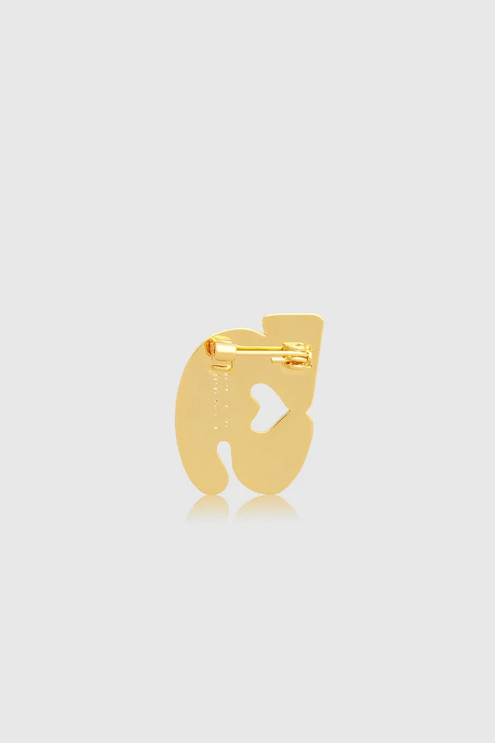 nagita brooch package in gold by buttonscarves x nagita slavina signature nagita slavina monogram back view
