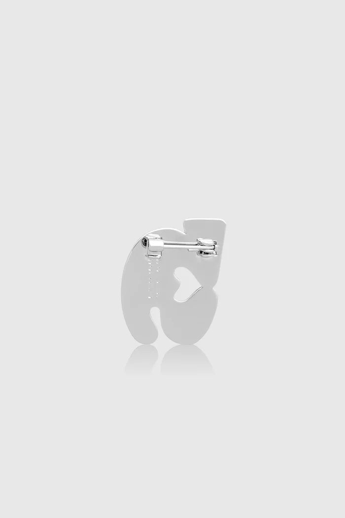 nagita brooch package in silver by buttonscarves x nagita slavina signature nagita slavina monogram back view