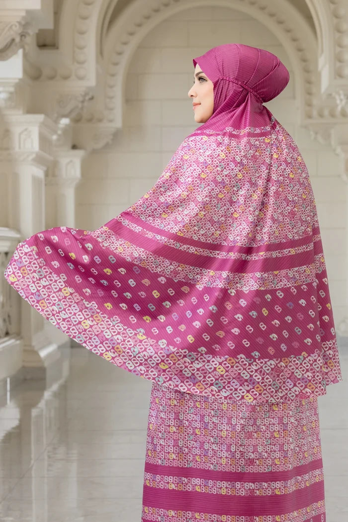 Nagita Capsule Prayer Robe - Fuchsia Rose