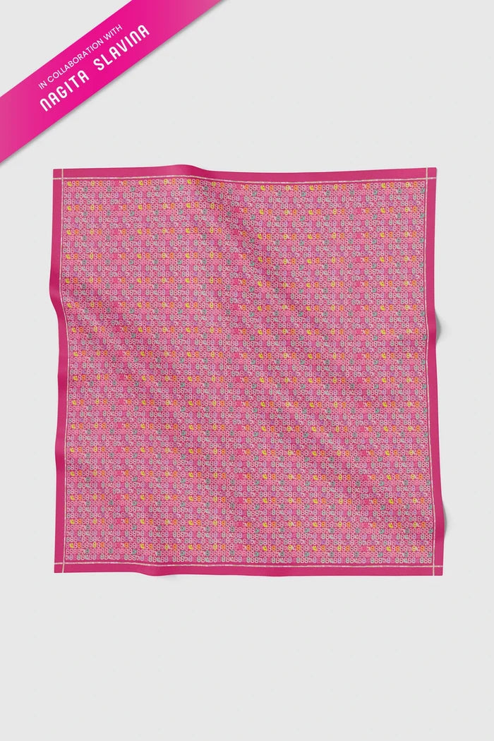 Nagita Square - Fuchsia Rose