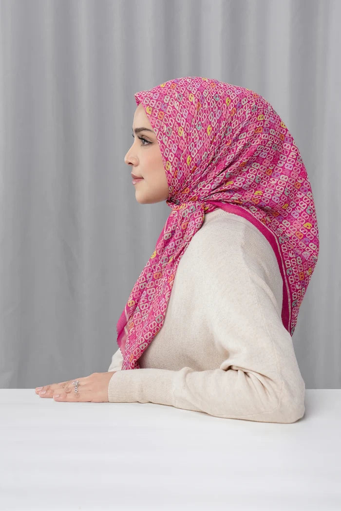 Nagita Square - Fuchsia Rose