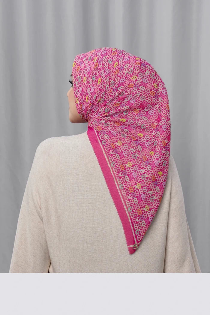 Nagita Square - Fuchsia Rose