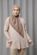 Nagita Tie Back Square - Chestnut