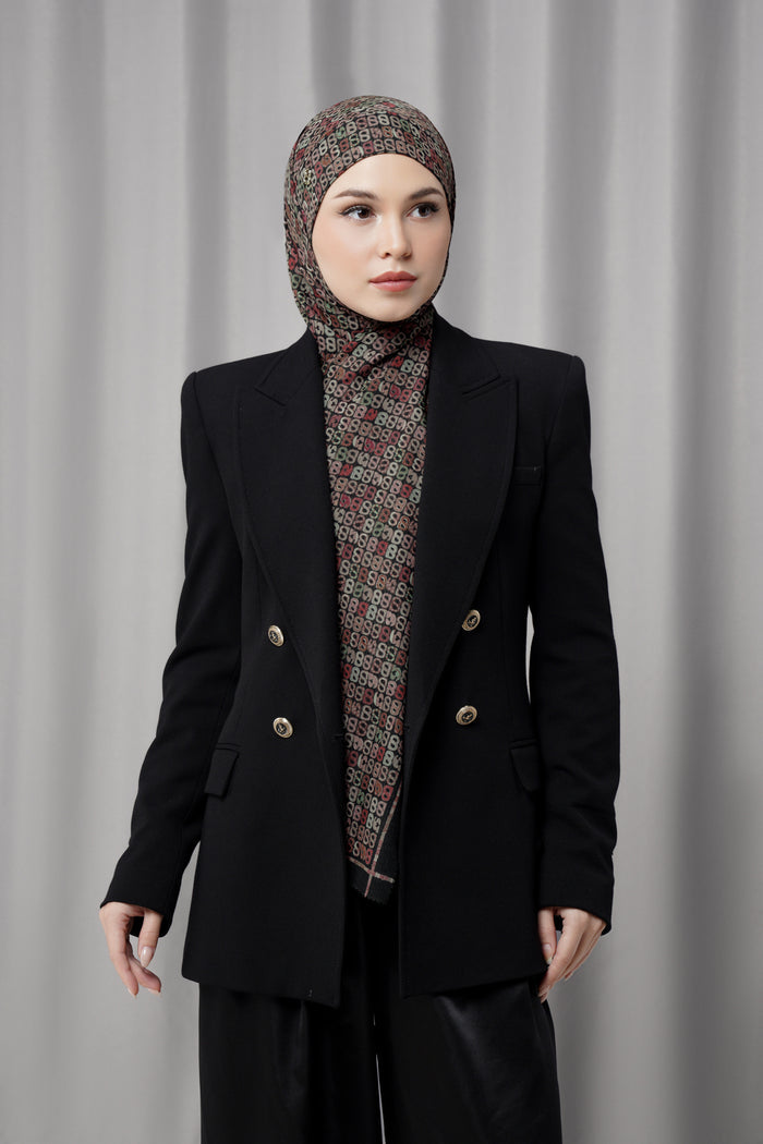 Nagita Tie Back Square - Noir