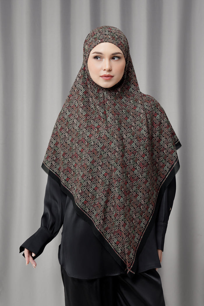Nagita Tie Back Square - Noir