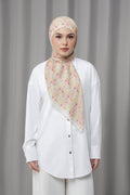 Nagita Tie Back Square - True White