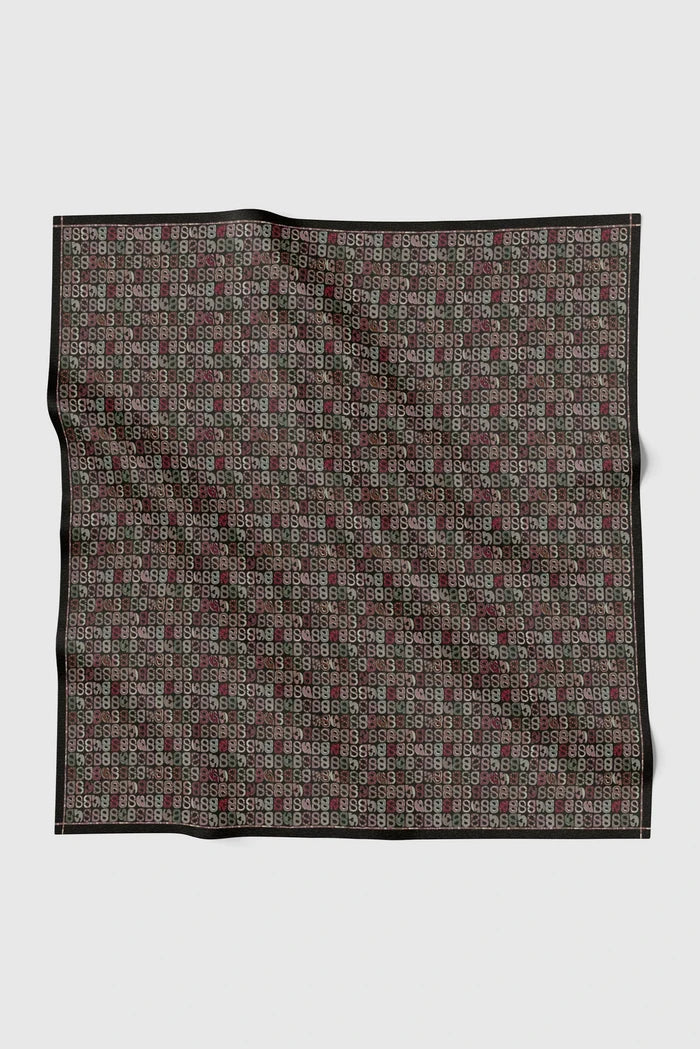 nagita wool scarf in espresso by buttonscarves x nagita slavina