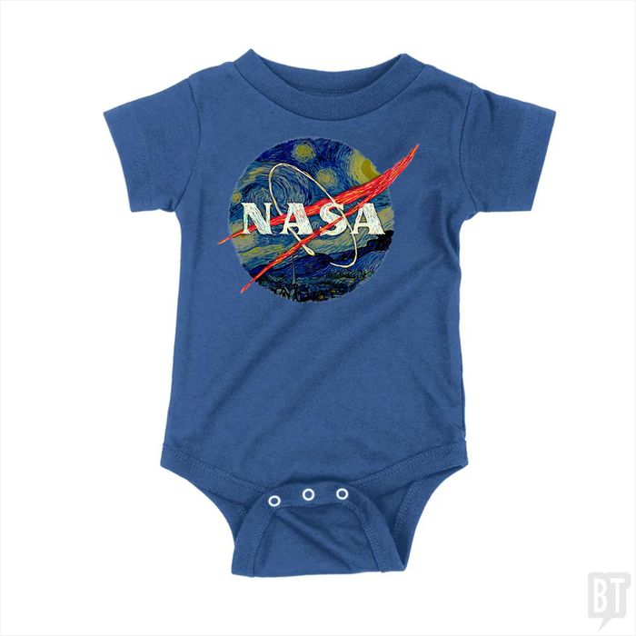 NASA Starry Night Baby One-Piece