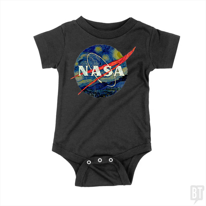 NASA Starry Night Baby One-Piece
