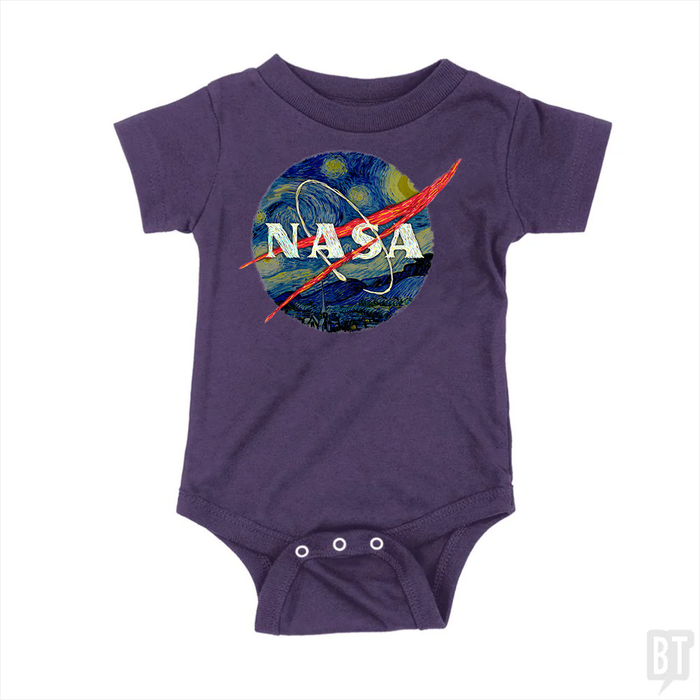NASA Starry Night Baby One-Piece
