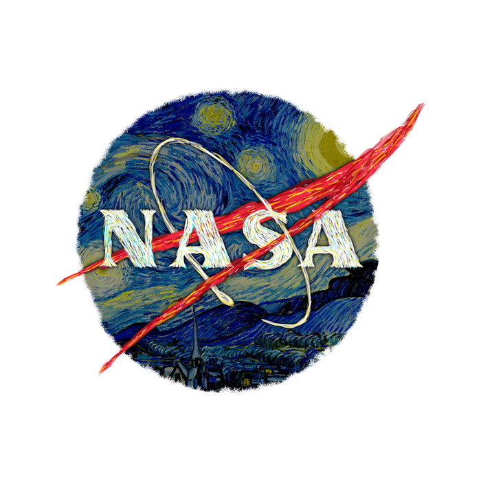 NASA Starry Night Baby One-Piece
