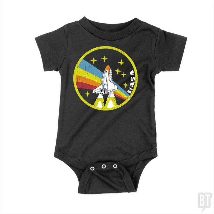 Nasa Vintage Colors Baby One-Piece