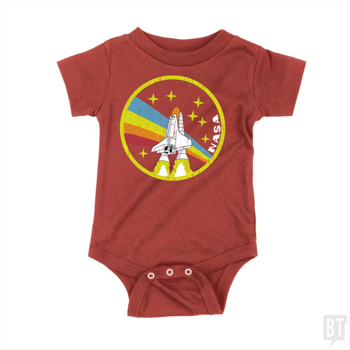 Nasa Vintage Colors Baby One-Piece