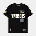 NBA Golden State Warriors Original Mens Short Sleeve Shirt (Black/White)