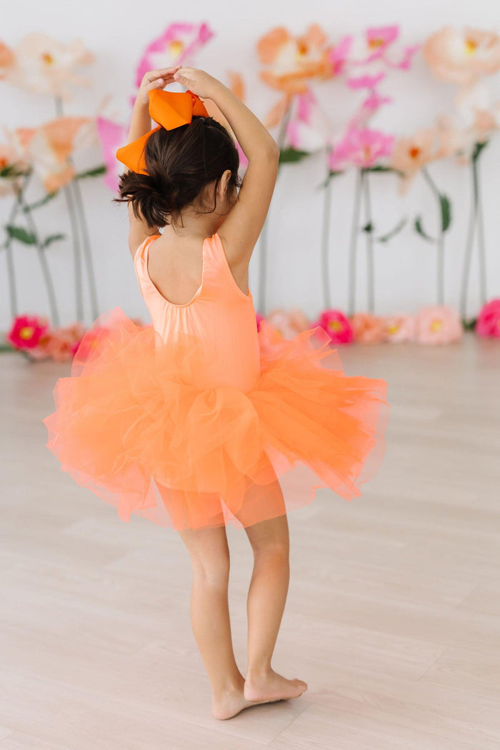 Neon Coral Tank Tutu Leotard-Mila & Rose ®