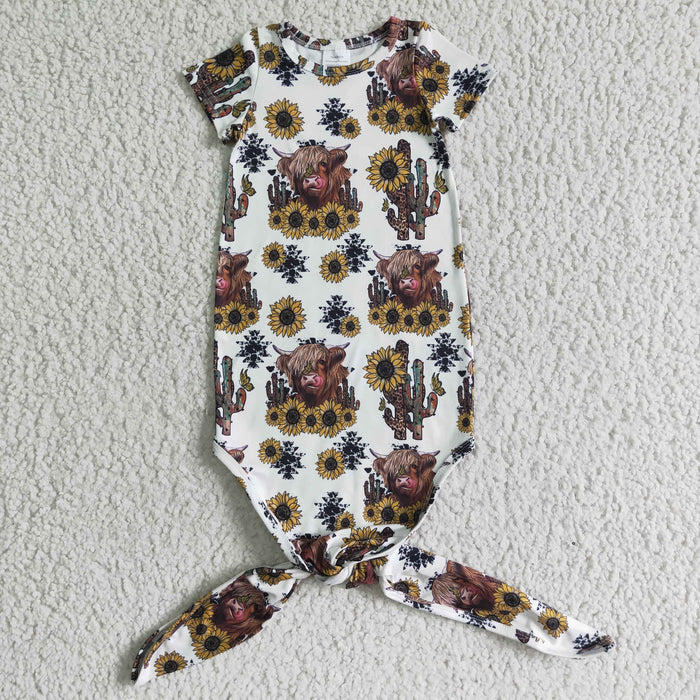 New born baby gown pajamas NB0010
