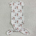 New born baby gown pajamas NB0011