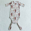 New born baby gown pajamas NB0013
