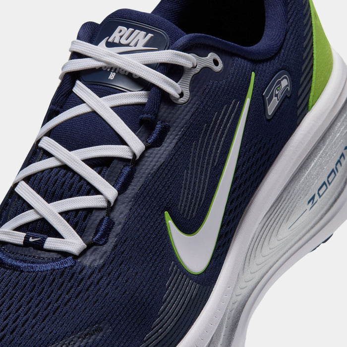 NFL x Vomero 18 Seattle Seahawks Mens Running Shoes (College Navy/White/Wolf Grey)