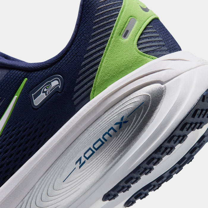 NFL x Vomero 18 Seattle Seahawks Mens Running Shoes (College Navy/White/Wolf Grey)