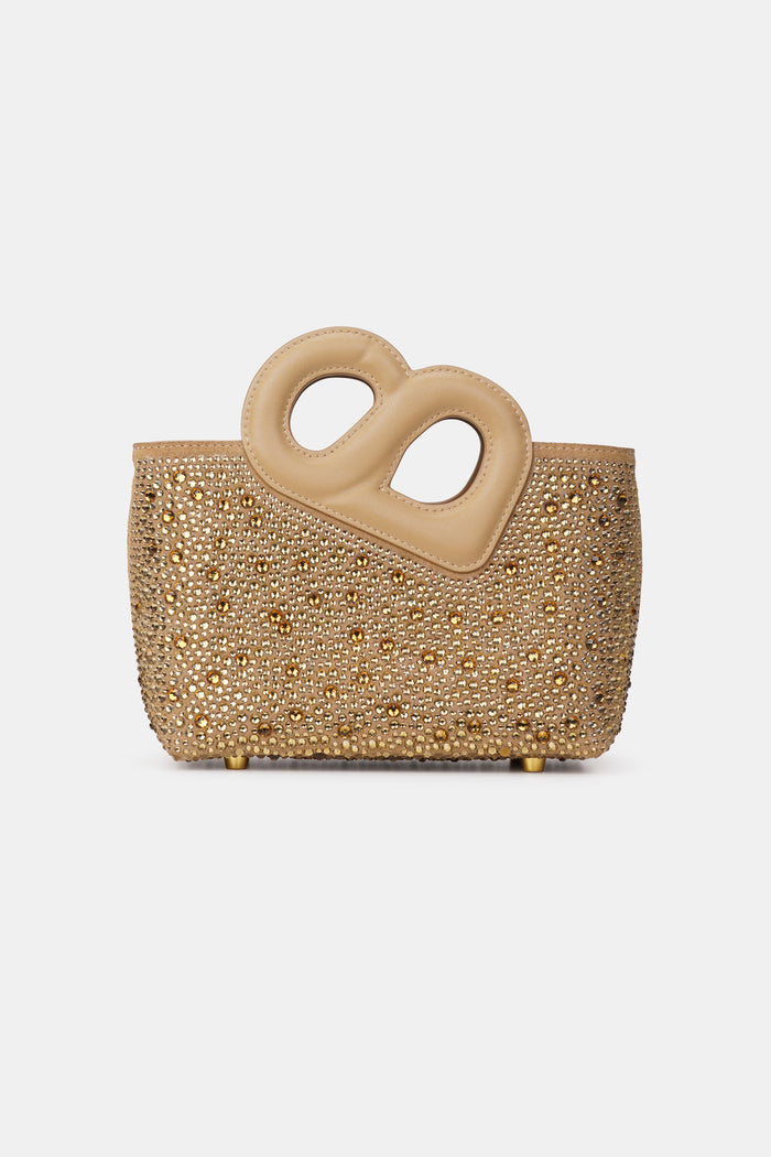 Nina Crystal Bag Small - Gold