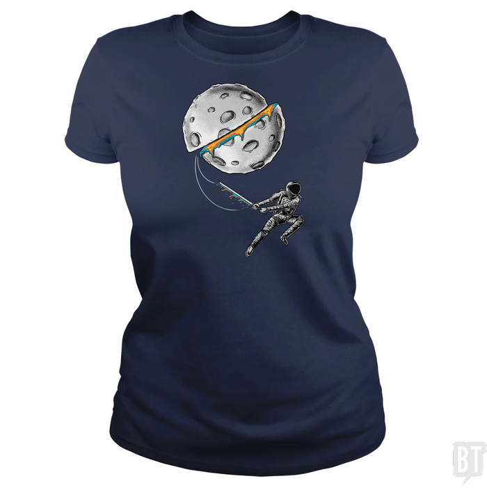 Classic Ladies Tee / Navy Blue / S