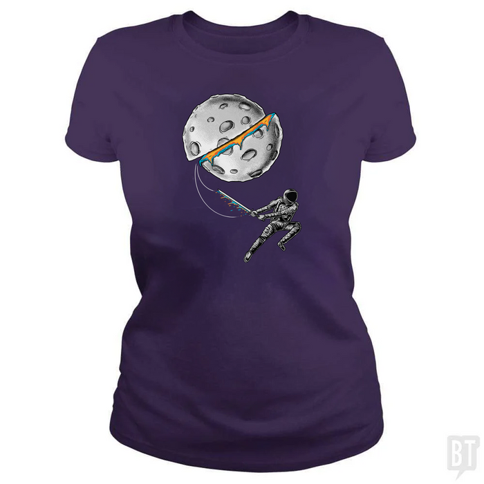 Classic Ladies Tee / Purple / S