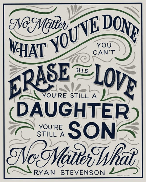 "No Matter What" Poster