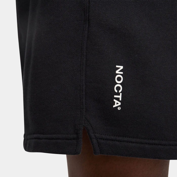 NOCTA Cardinal Fleece Mens Shorts (Black/White)