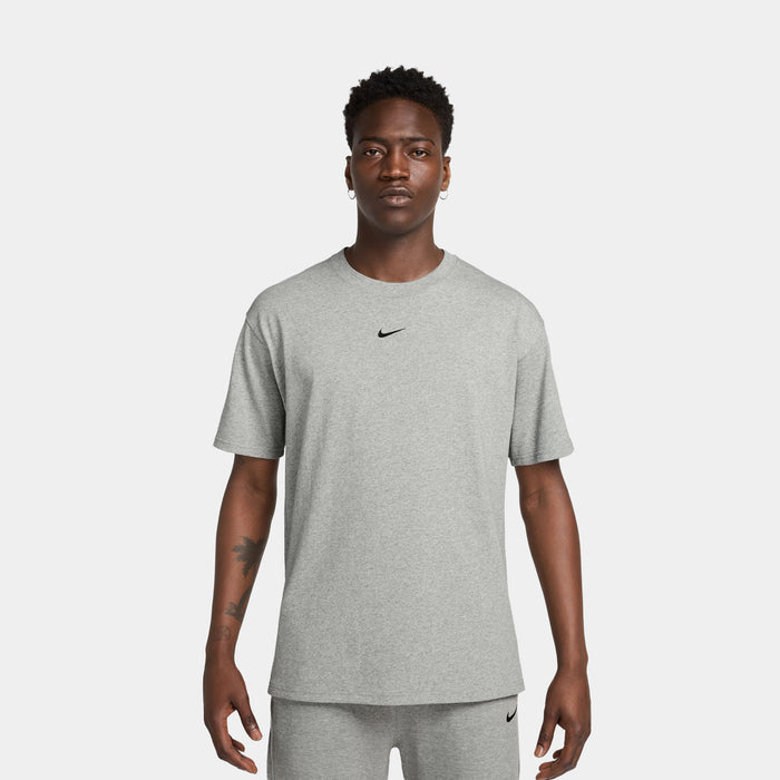 NOCTA Mens Short Sleeve Shirt (Dark Grey Heather/Black)