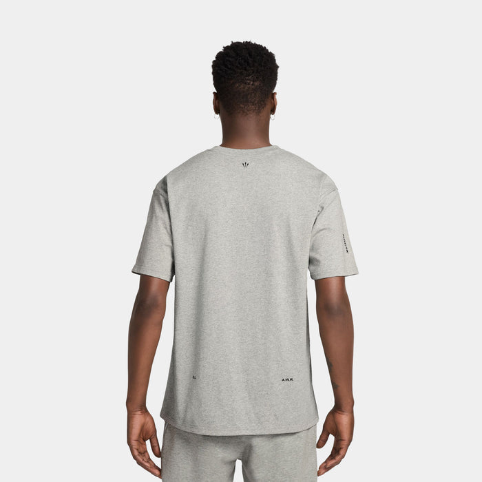 NOCTA Mens Short Sleeve Shirt (Dark Grey Heather/Black)
