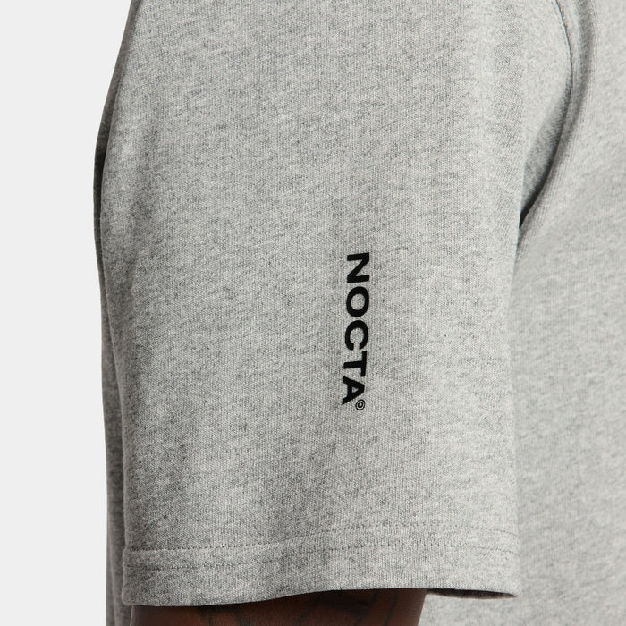NOCTA Mens Short Sleeve Shirt (Dark Grey Heather/Black)