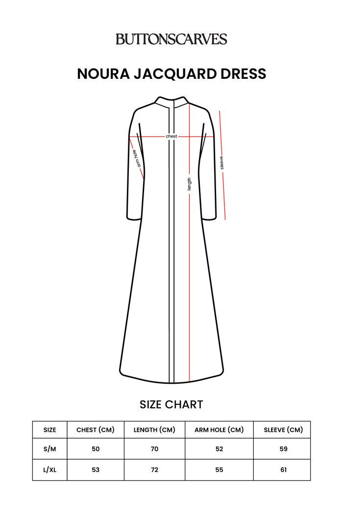 Noura Jacquard Dress - Eclipse
