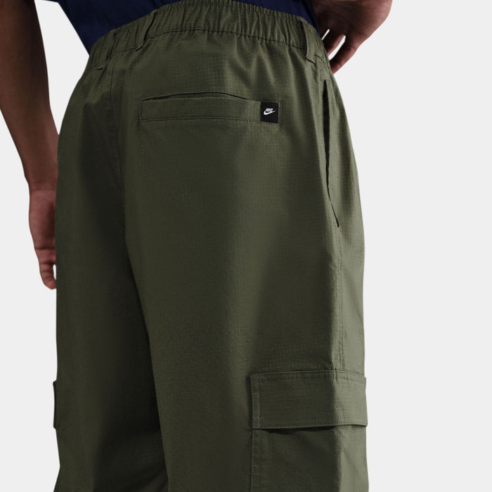 NSW Club Woven Cargo Mens Pants (Medium Olive/White)