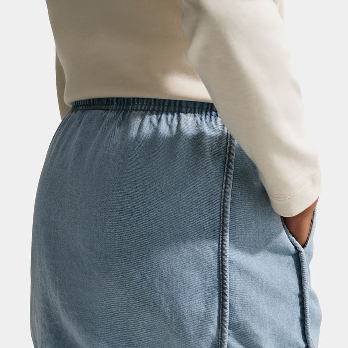NSW Denim Grade School Skirt (Light Armory Blue/Light Amory Blue)