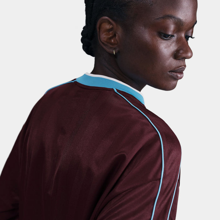 NSW Long Sleeve Womens Jersey (Burgundy Crush/Baltic Blue)