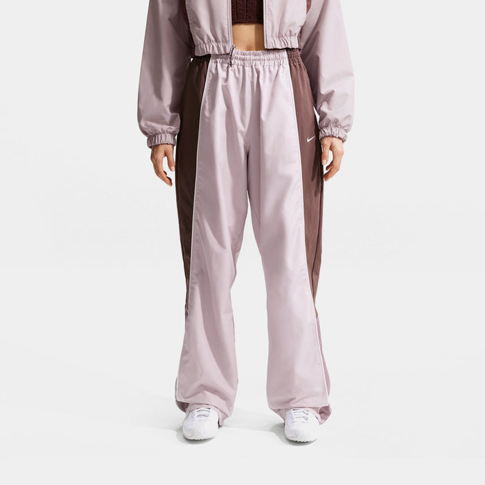 NSW Oversized Mid Rise Track Womens Pants (Platinum Violet/Tattoo/Sail)