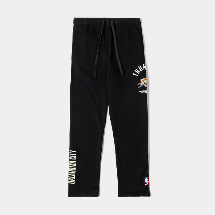 Oklahoma City Thunder Original Fleece Mens Sweatpants (Black/White)