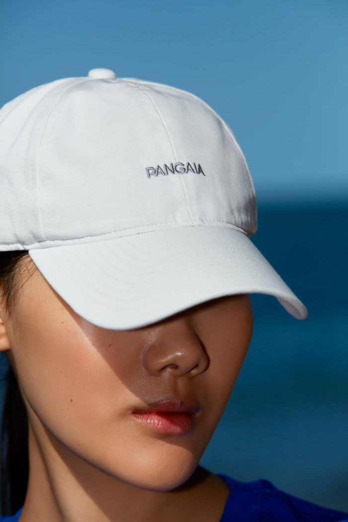 Organic Cotton Cap Pangaia Logo—Soft Void