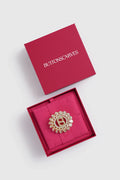 orien brooch in gold by buttonscarves