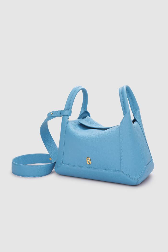origa flex shoulder bag in limoges by buttonscarves front view