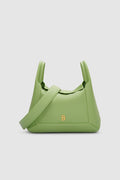 origa flex shoulder bag in moss by buttonscarves